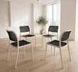 Eco Deco Plastic Dining Chairs (Set of 4) - 1