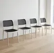 Eco Deco Plastic Dining Chairs (Set of 4) - 2