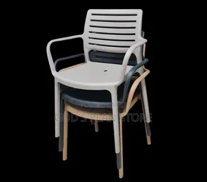 Brand New Plastic Dining Chairs (Set of 4)