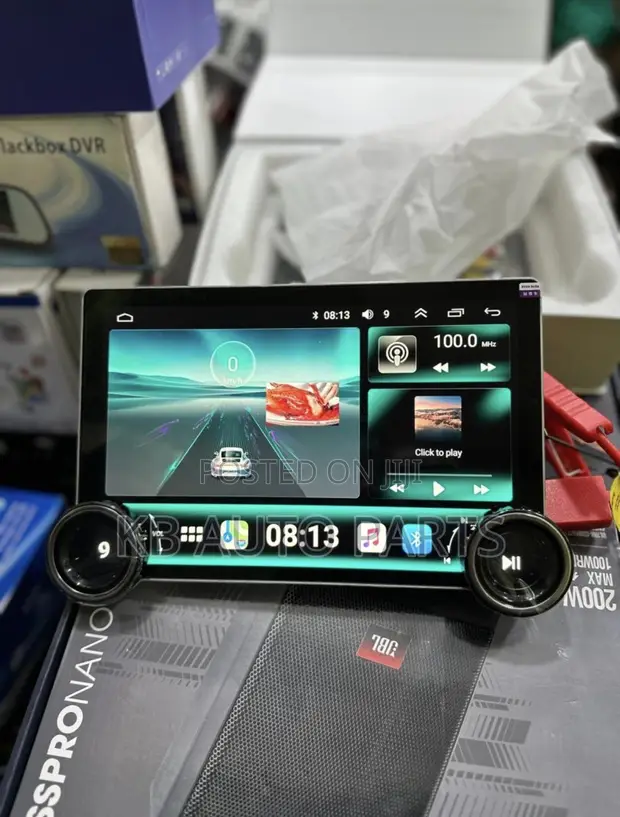 2K Dual Knob Car Android Radio - 1