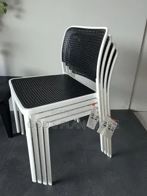 Office Ace Plastic Chairs - Brand New
