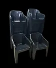 Rattan Luxe Outdoor Plastic Chairs - 2