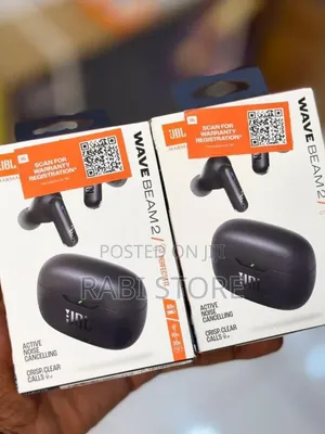JBL Wave Beam 2 Adaptive Noise Cancelling Earbuds
