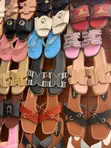 Stylish Women's Flat Slides Sandals - 4