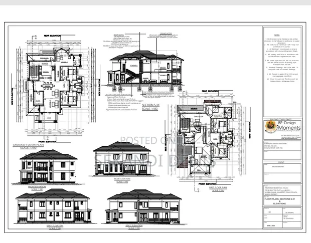 House Plans, Site Planning & Material Estimates - 1