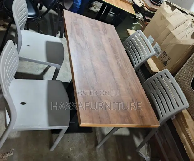Brand New Dining Set for Bar/Restaurant - 6 Chairs - 1