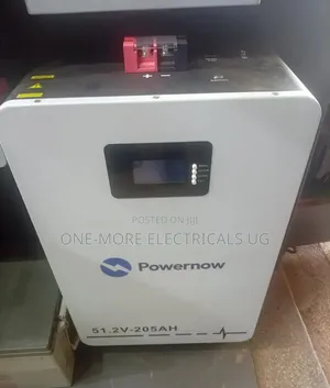 10.49kWh Lithium Iron Phosphate Battery (51.2V, 205Ah)