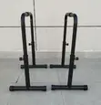 Freestanding Adjustable Dip Bars - 1