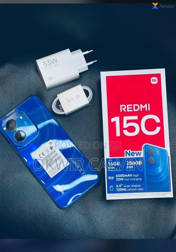 New Xiaomi Redmi 15C 4G 256GB Blue - 1