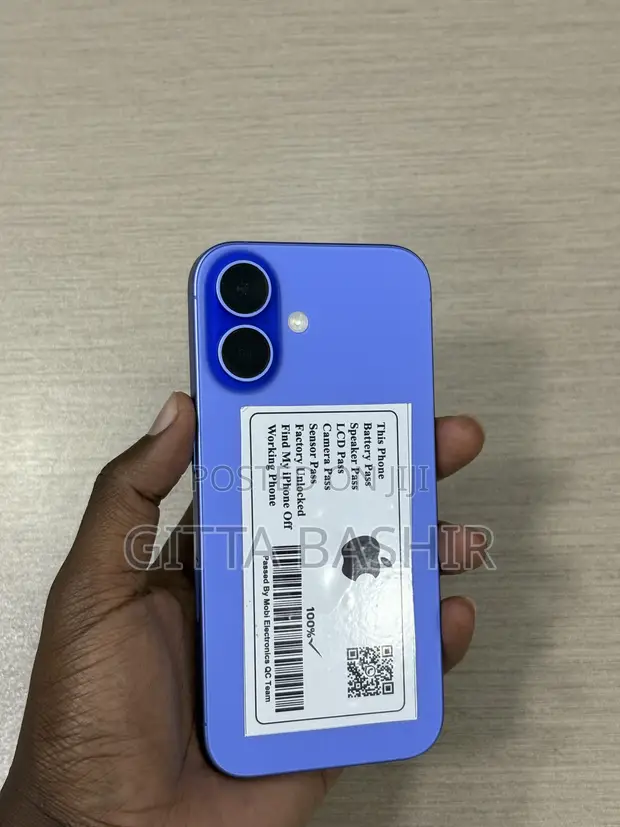 Apple iPhone 16 256GB Blue - 1