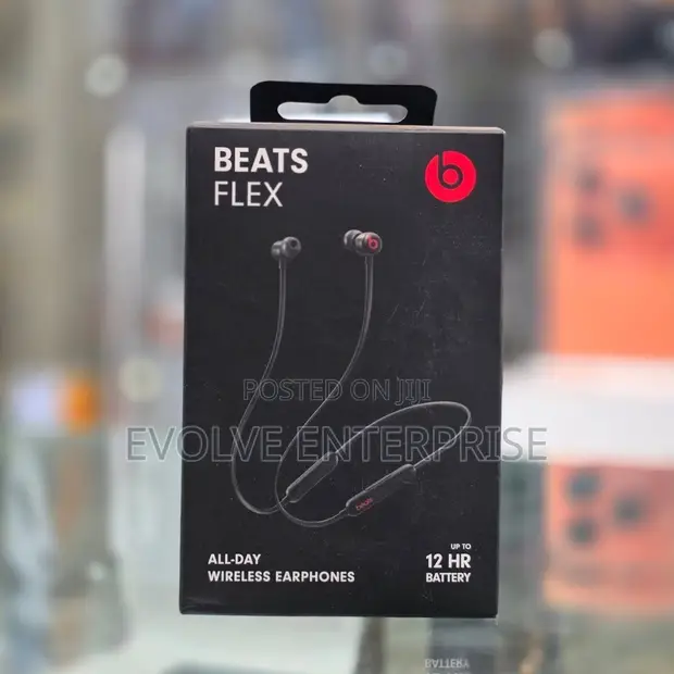 Beats Flex Wireless Neckband Earphones - Black - 1