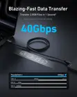 Anker Prime Thunderbolt 4 Cable (3.3 ft, 240W) - 2