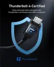 Anker Prime Thunderbolt 4 Cable (3.3 ft, 240W) - 4
