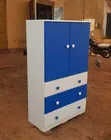 Blue Wood-Mode Baby Wardrobe - 1