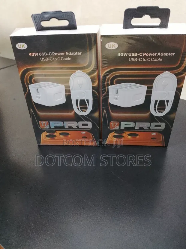 17 PRO 40W USB-C Power Adapter with Cable - 1