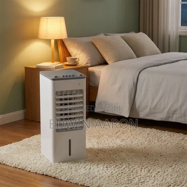 6L Portable Air Cooler - 3-in-1 Fan, Humidifier, Evaporative Cooler - 1