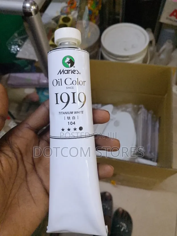 Marie's 1919 Oil Color - Titanium White (104), 170ml Tube - 1