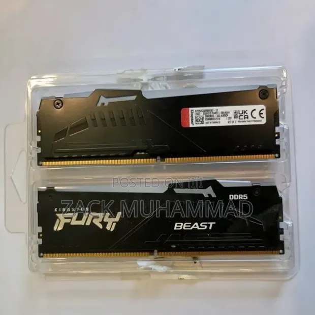 Kingston Fury DDR5 RAM 64GB (2x32GB) 6000MHz - 1