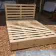 Clear Pallet 5x6 Bed Frame with Drawers - 2