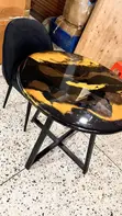 Brand New Empoxy Round Balcony Table - 2