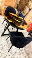 2-Seater Canteen Dining Table with Chairs - 4