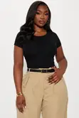 Tabitha Short Sleeve Bodysuit - 3