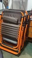 Orange Foldable Beach Chair - 1
