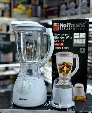 Hoffmans Electronics HM-166 Super Compact Blender with Dry Mill