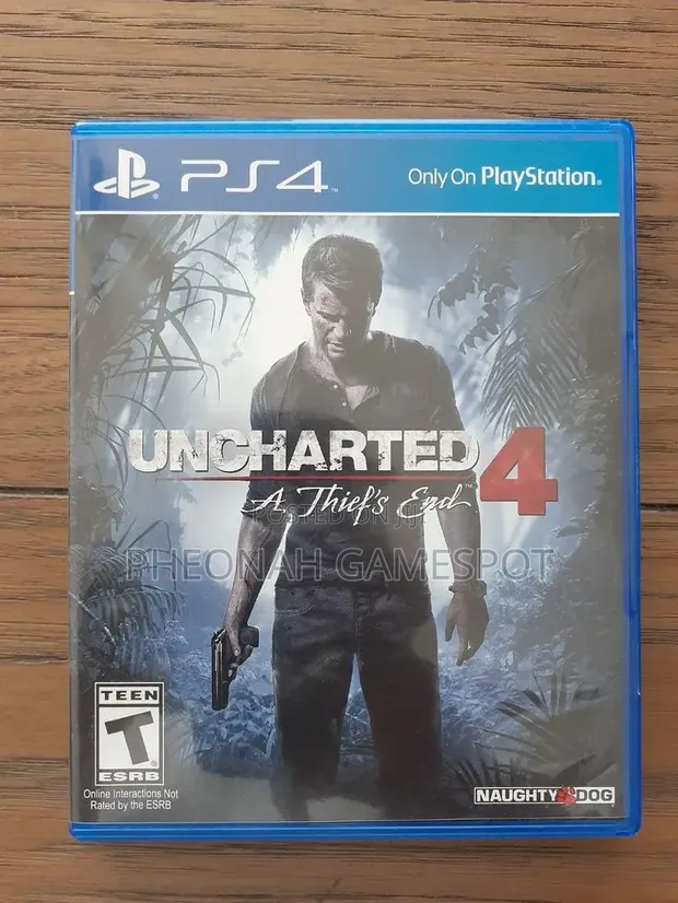 Uncharted 4: A Thief's End - PS4 Game Disc - 1