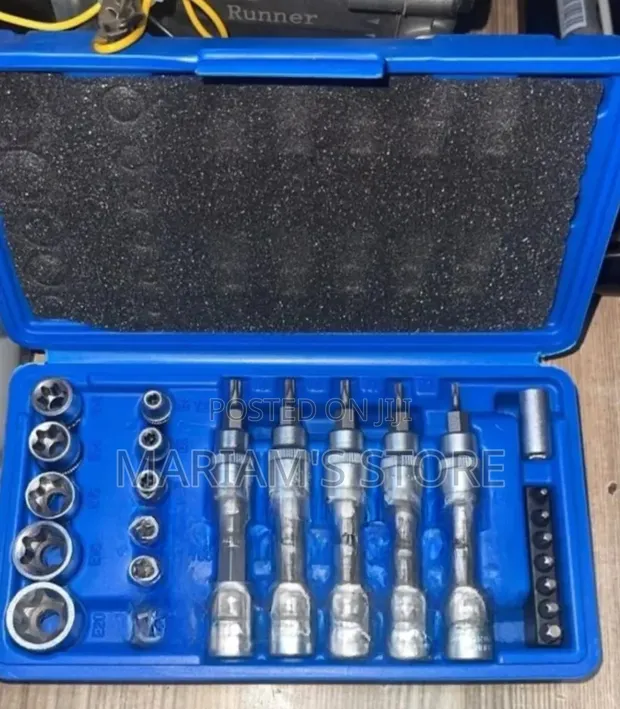 Torx Bit and E-Torx Star Socket Set - 1