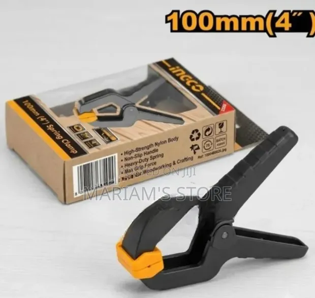 INGCO Spring Clamps (Set of 4) - 1