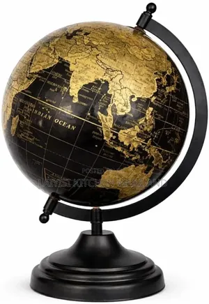 Vintage World Globe for Desk Decor