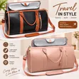 Leather Organizer Travel Bag - 1