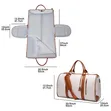 Leather Organizer Travel Bag - 4