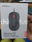 Lenovo Thinkplus M12 Wired Optical Mouse - 1