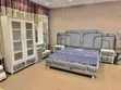 Modern 5x6 and 6x6 Bed with Drawers and Ottoman - 1