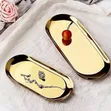 3-Piece Stainless Steel Serving Trays - 3