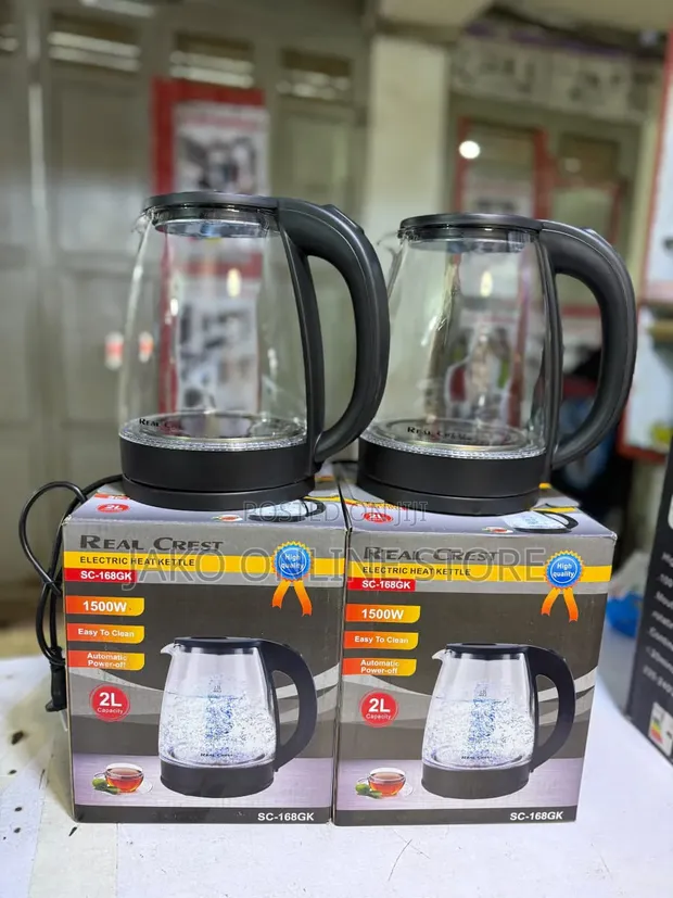 Silver Crest Electric Water Kettle - 1