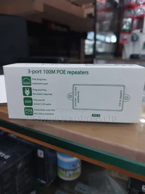 3-Port 100m PoE Repeater