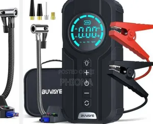 Portable Car Jump Starter with Air Compressor