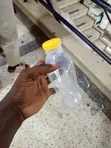 Clear Plastic Juice Bottles (12 pcs) - 2