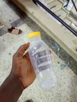 Clear Plastic Juice Bottles (12 pcs) - 3