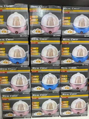 Real Crest 350W Electric Egg Steamer (SC-3101)