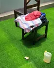 Home Green Grass Carpets - Super Green Per Square Meter - 1