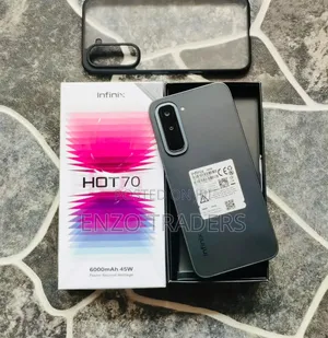New Infinix Hot 70 256GB Black