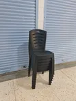 1pc Portable Plastic Chairs - Brand New - 1