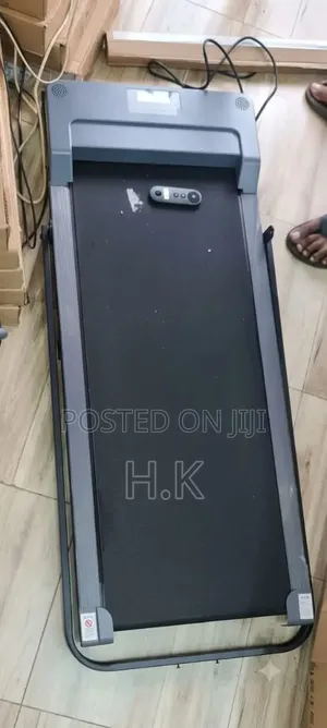 King Gray and Black Under-Desk Walking Pad Treadmill