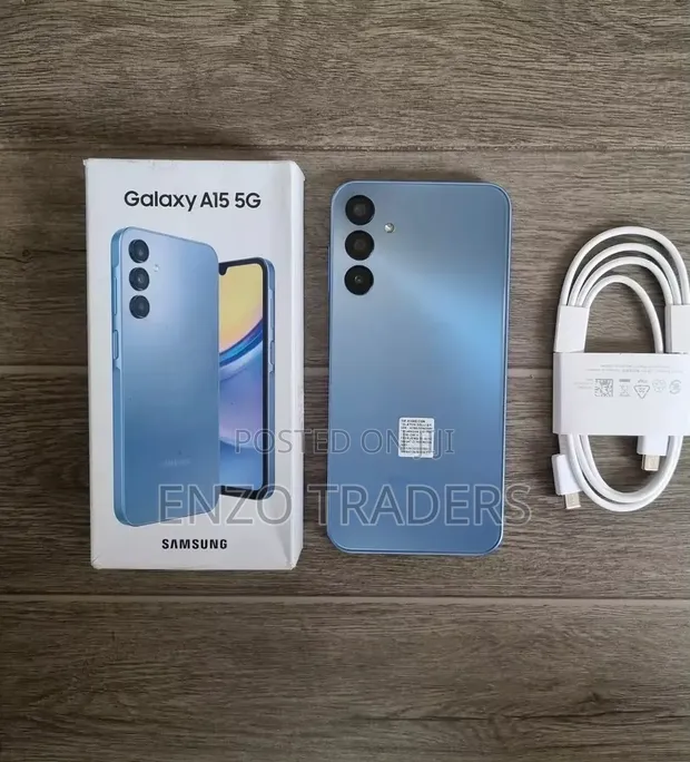 New Samsung Galaxy A15 5G 256GB Blue - 1
