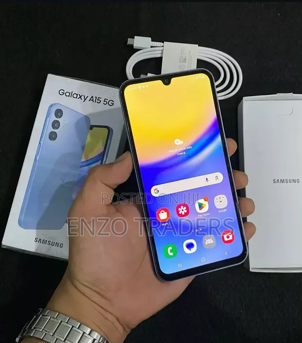 New Samsung Galaxy A15 5G 256GB Blue - 1