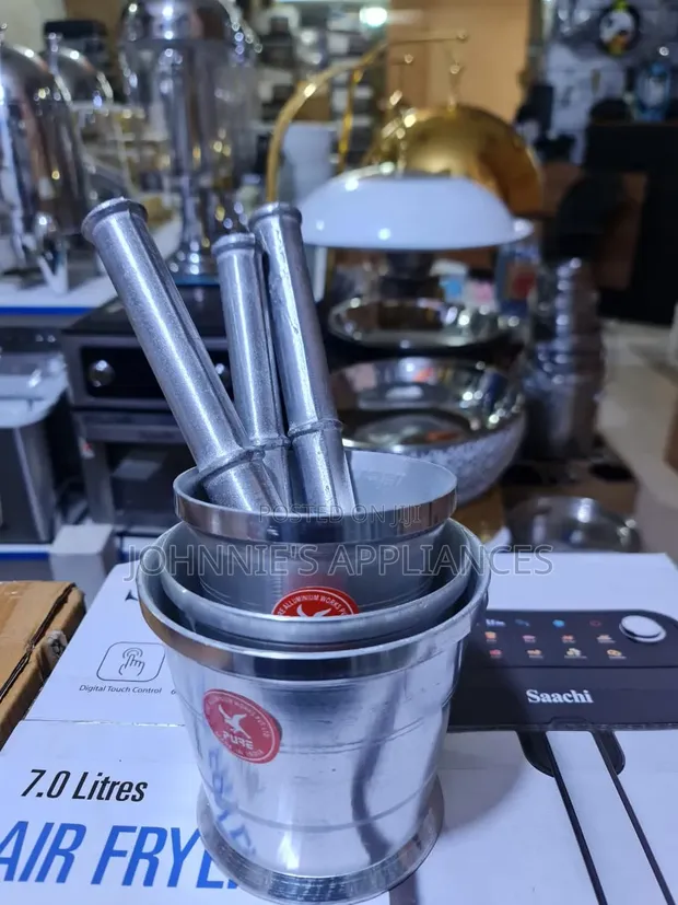 Aluminum Mortar and Pestle - King Brand - 1